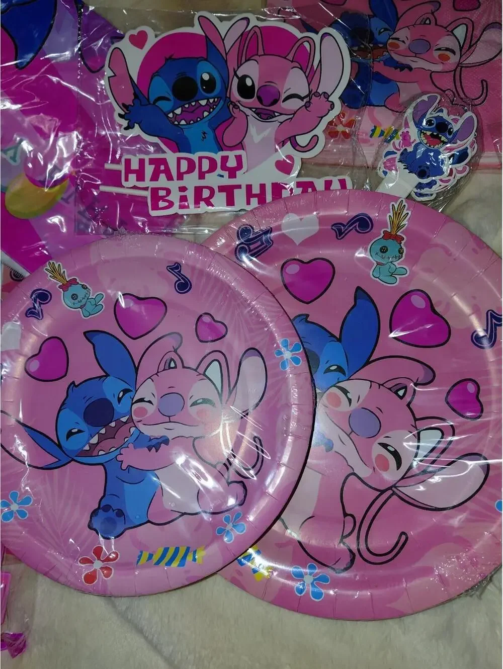 Stitch birthday party supply pack